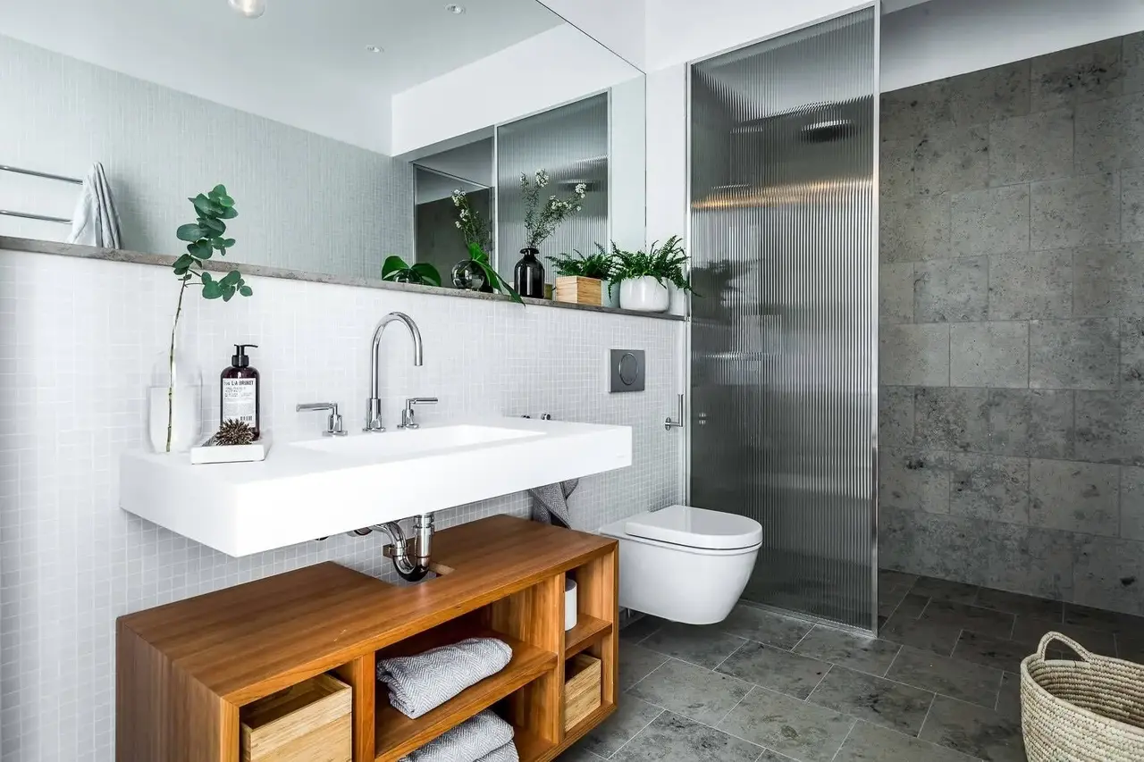 Ванная комната в скандинавском стиле фото