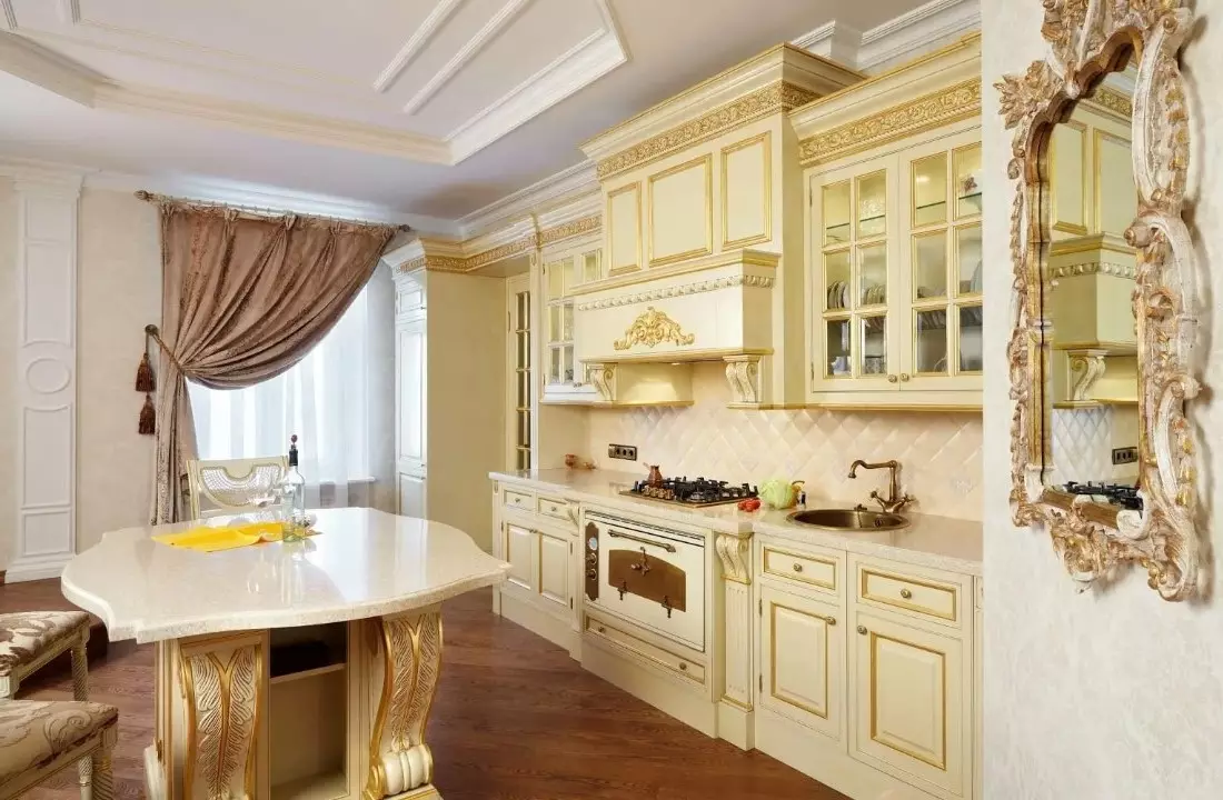 Кухня в барокко фото