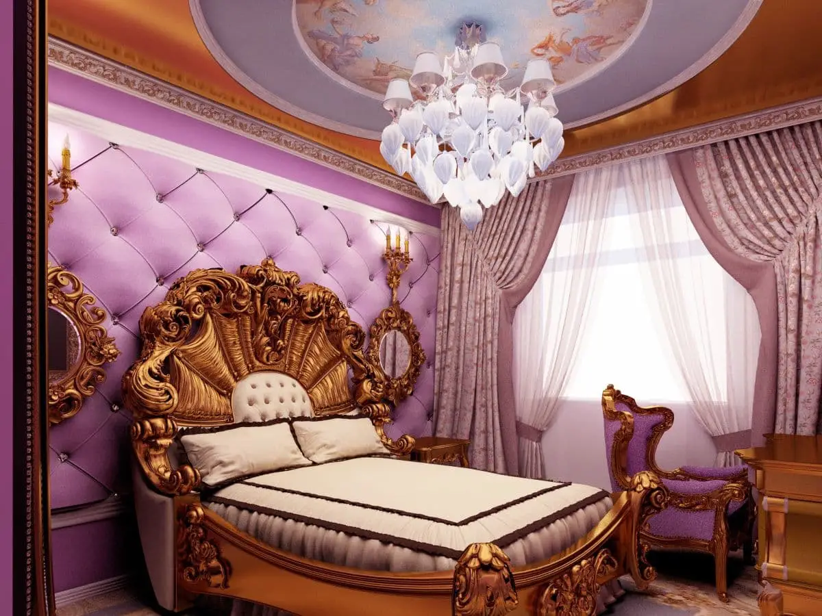 Спальня в барокко фото